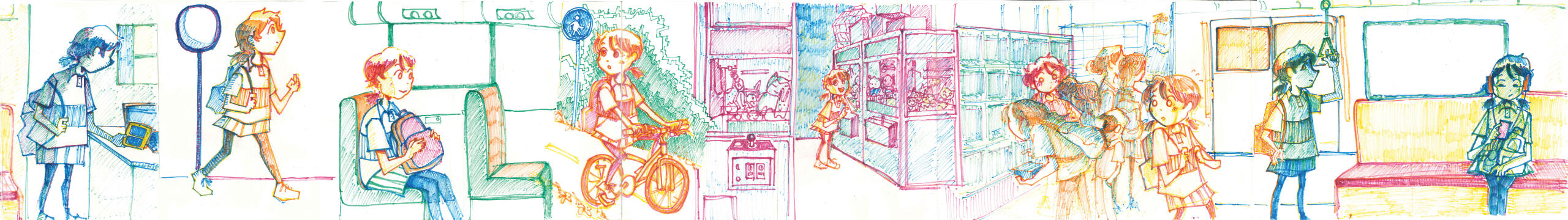 Cyclicality of the Social Struggler: Whiteboard Marker and Paper