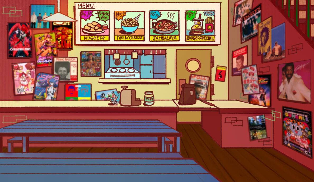 restaurant background