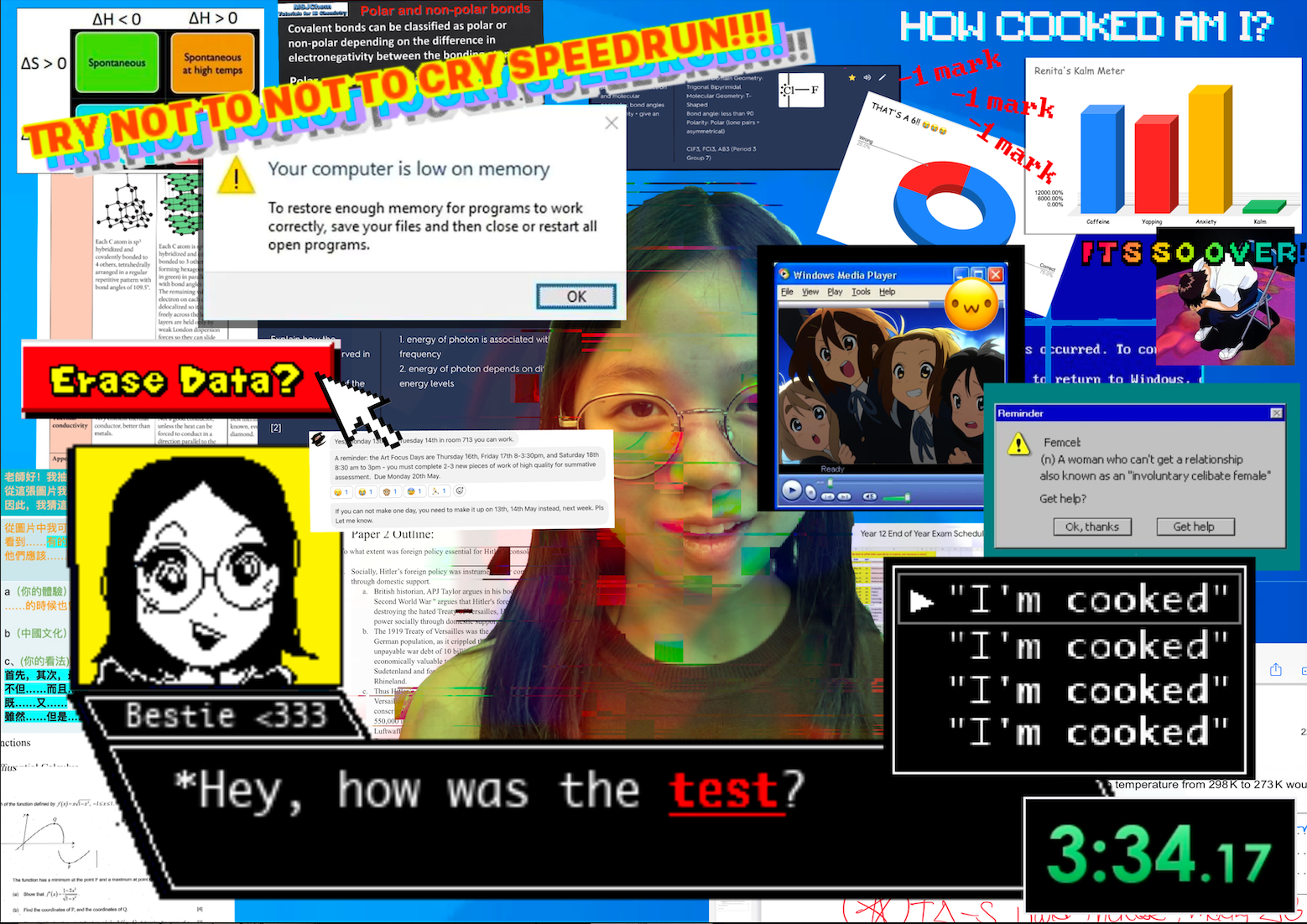 Super Stressed Student Simulator Speedrun!!! (World Record + no crying/no glitches) (2024)